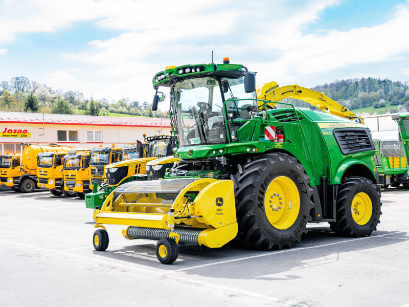 Důležitým faktorem při výběru první řezačky John Deere byly moderní technologie pro precizní zemědělství